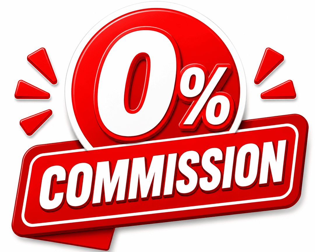 0% commission